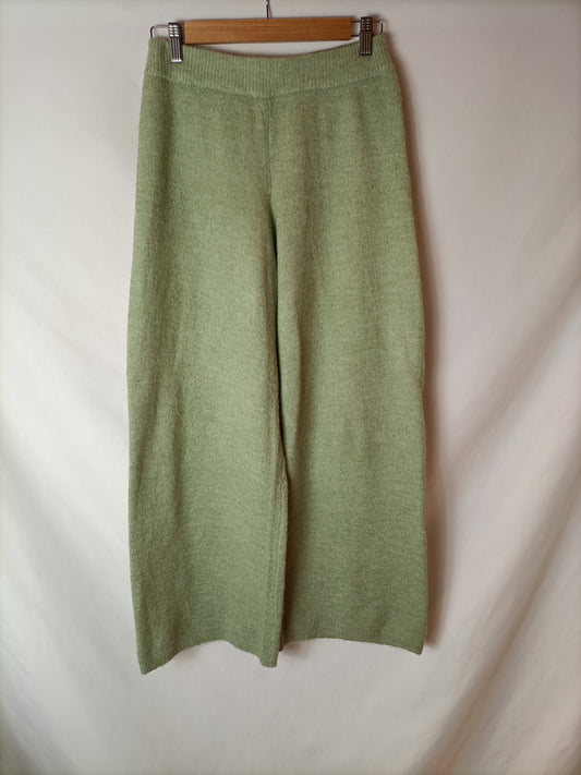 LEFTIES. Panatalón punto pata ancha. T XS