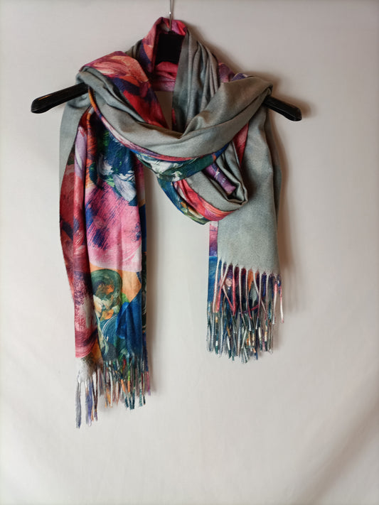 OTHERS. Printed cashmere scarf