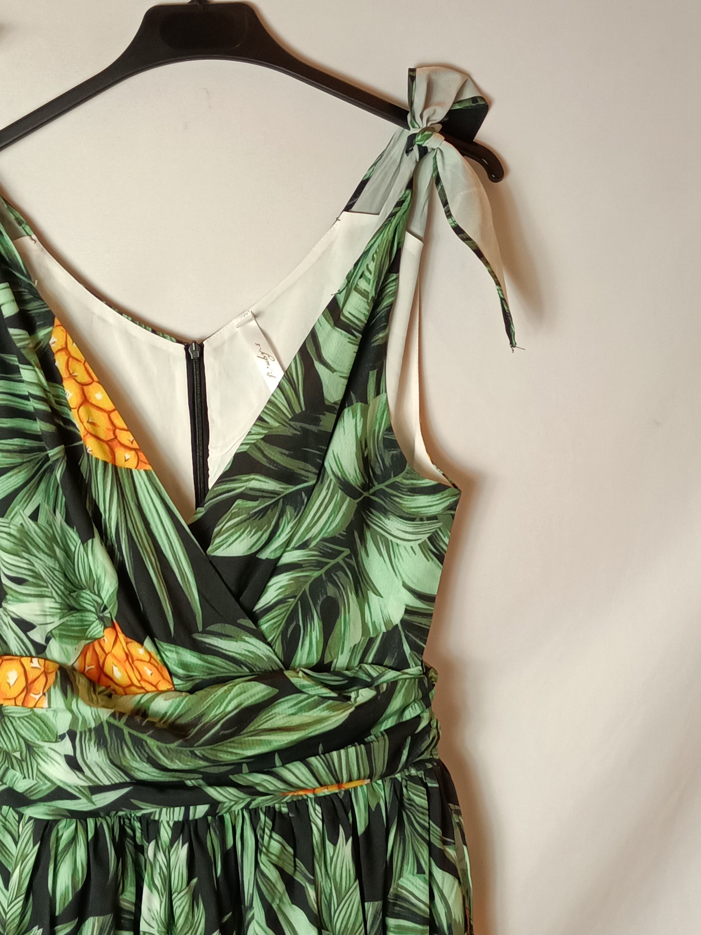 BUBY.S. Vestido largo flores T.m