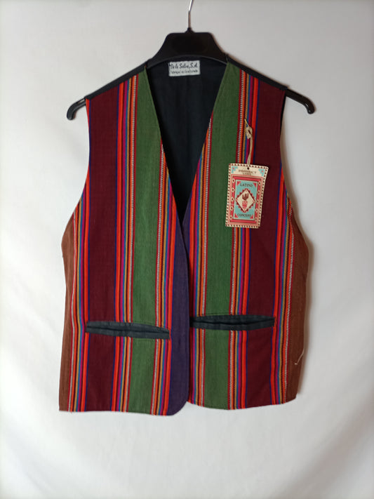 FROM THE JUNGLE. Striped vest Tu(s/m)