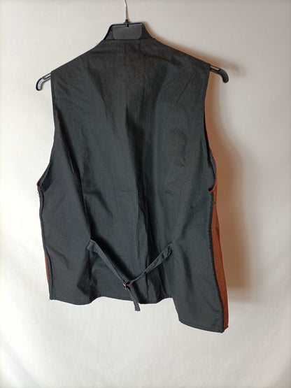 DE LA SELVA. Chaleco rayas T.u(s/m)