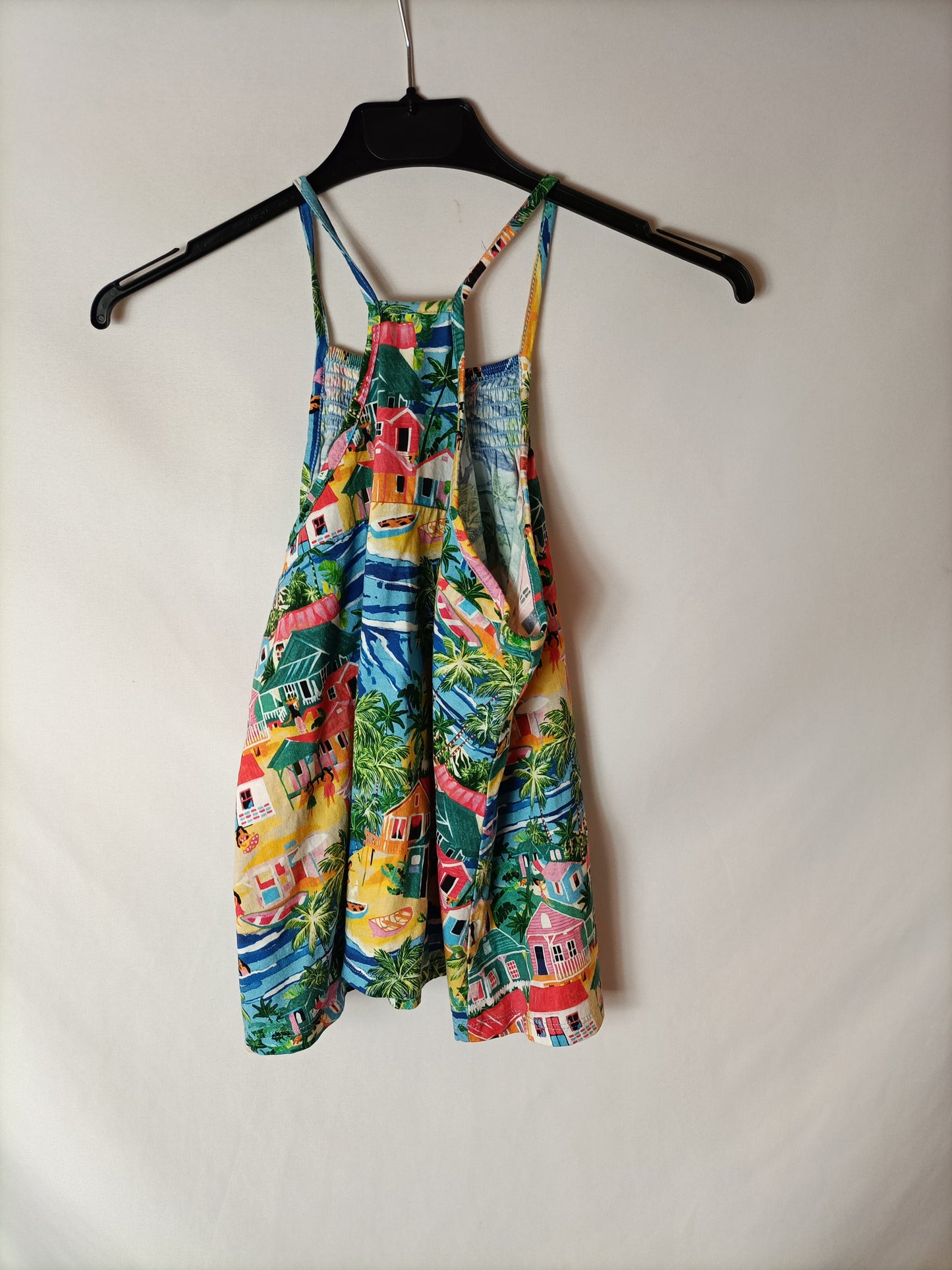 ZARA. Top estampado colores . T 13-14 años