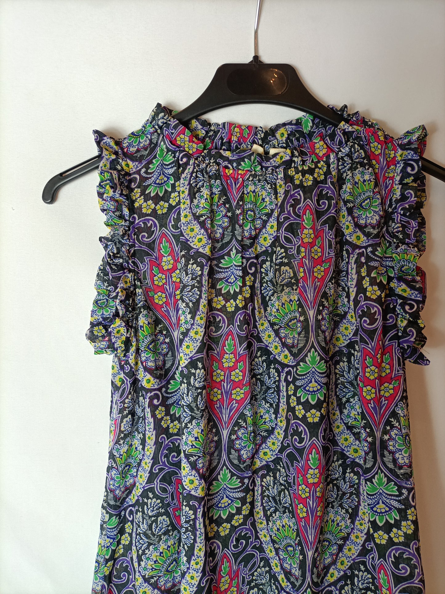 GAP. Top semitransparente estampado. T XS