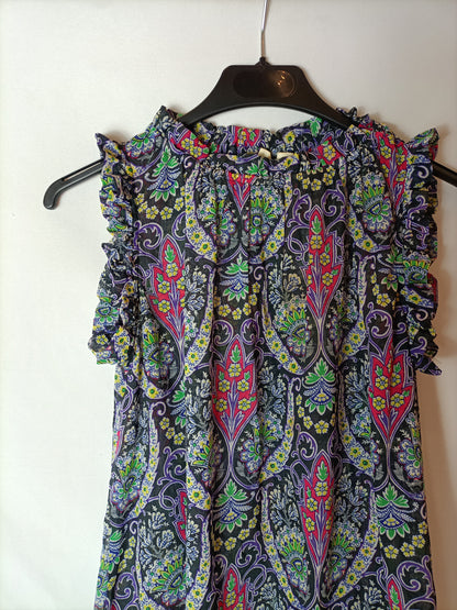 GAP. Top semitransparente estampado. T XS