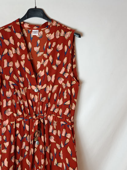 KHOÜL. Vestido largo volante TU(s/m)