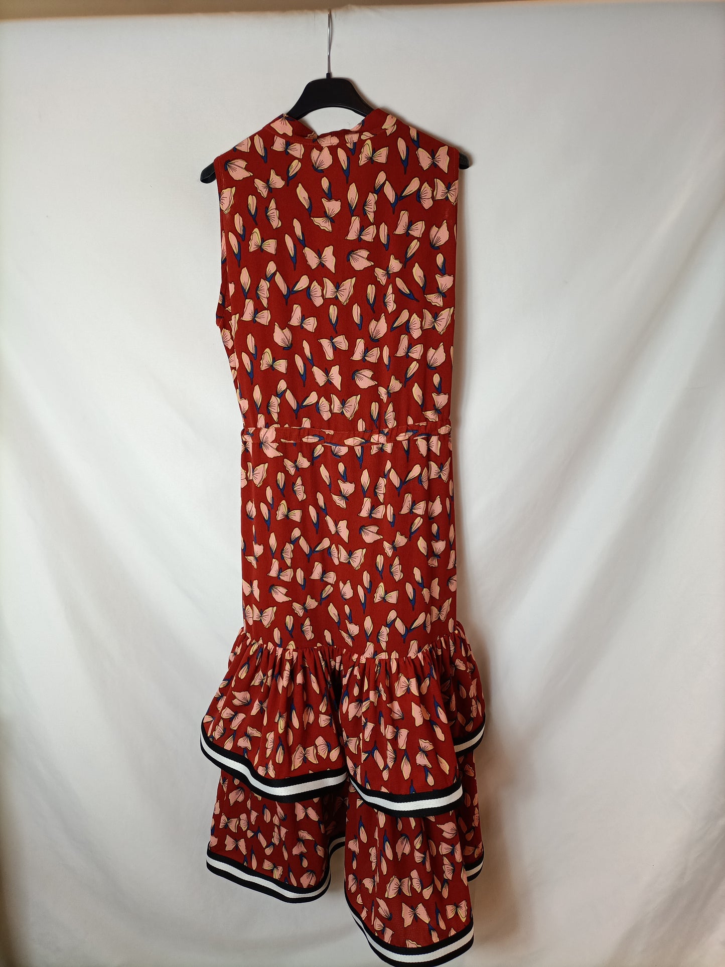 KHOÜL. Vestido largo volante TU(s/m)