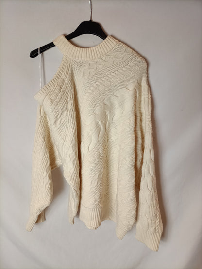 SFERA. Jersey beige hombro T.l