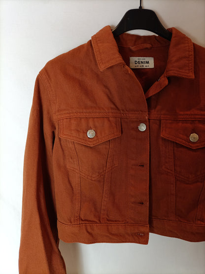 NEW LOOK.Chaqueta denim teja T.36