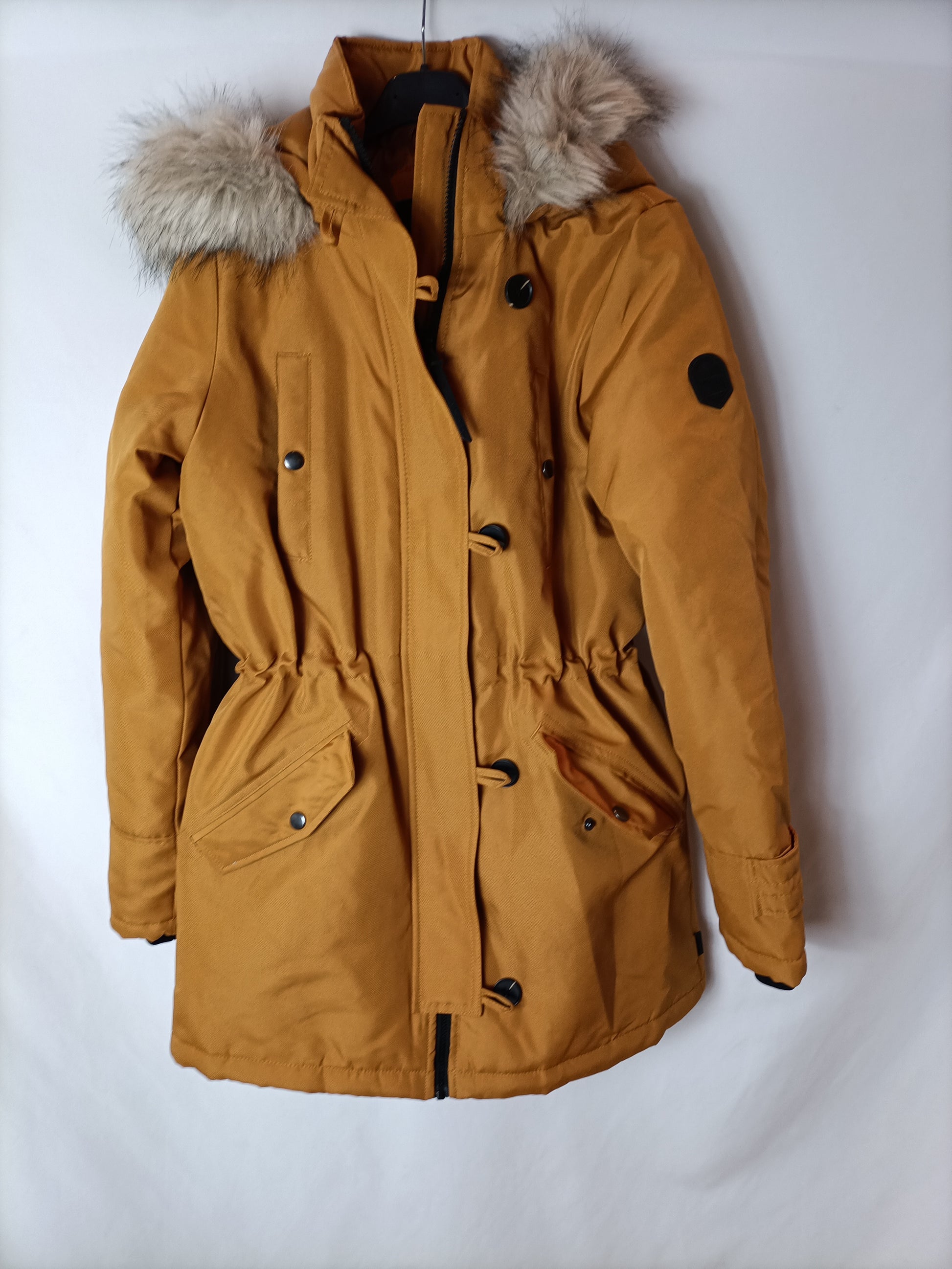 VERO Parka mostaza capucha – Hibuy market - Main Image