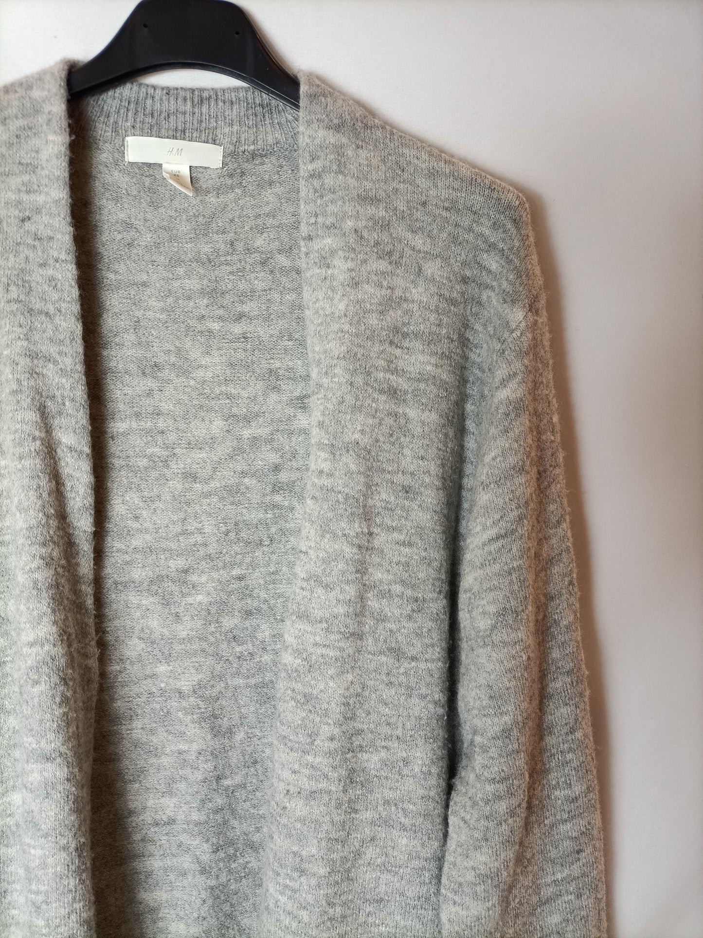 H&M. Cárdigan gris abierto T.xs