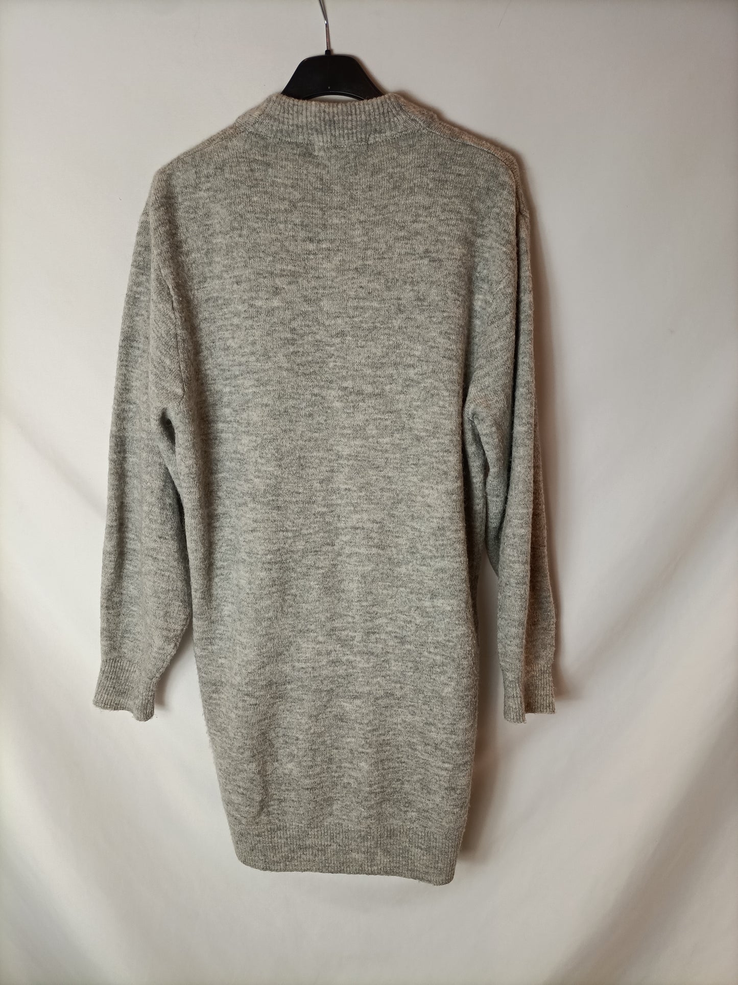 H&M. Cárdigan gris abierto T.xs