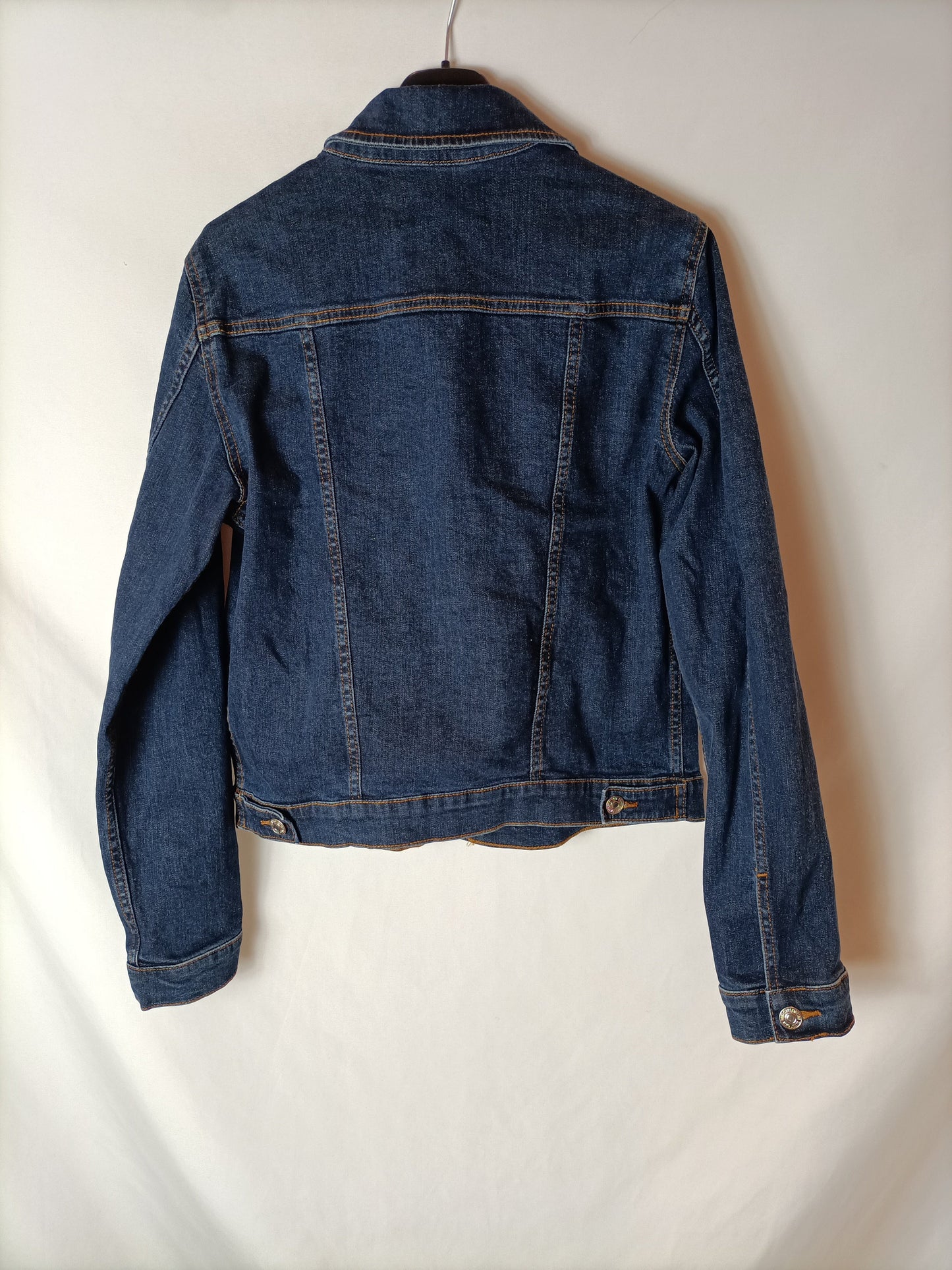 MANGO. Dark denim jacket Tm