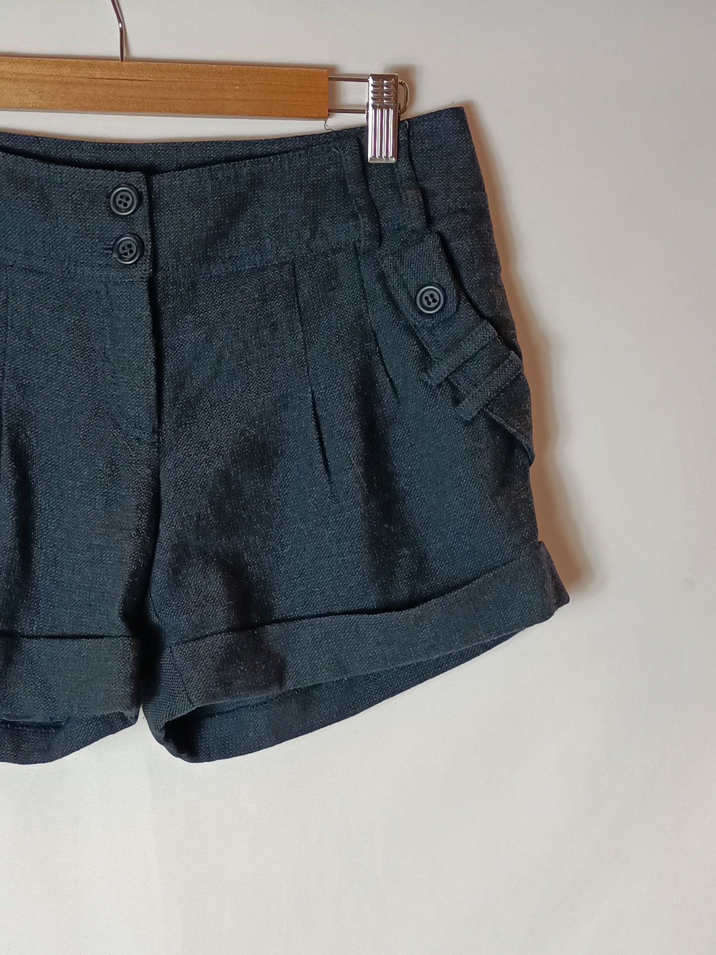 PROMOD. Shorts azul jaspeado T.u(40)