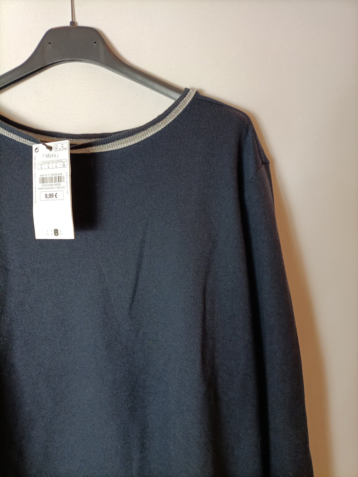 SFERA. jersey azul volante T.l