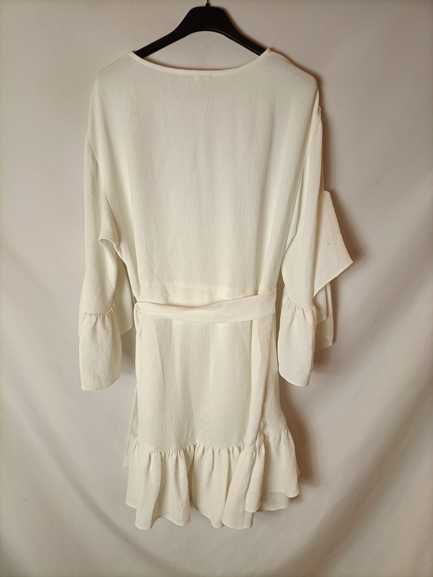 MAJE.Vestido corto blanco T.1 (S)