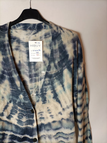 RAQUEL ALLEGRA Thin tie dye cardigan. T xs(oversized)