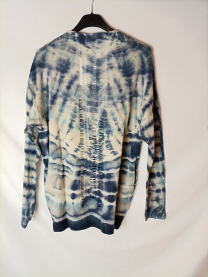 RAQUEL ALLEGRA Thin tie dye cardigan. T xs(oversized)