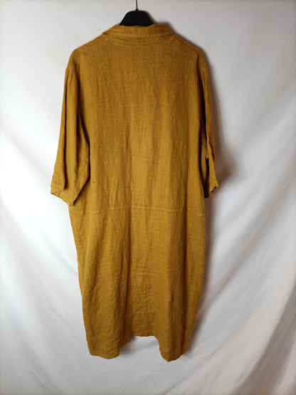 OTRAS. Levita lino mostaza. T.M/L