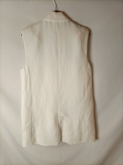 ZARA. White vest T.xs