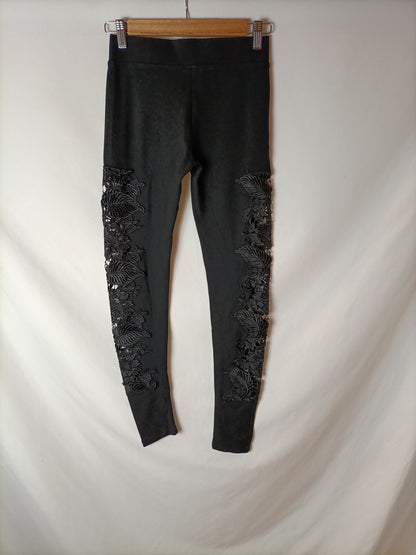 OTRAS. Leggins encaje T.s