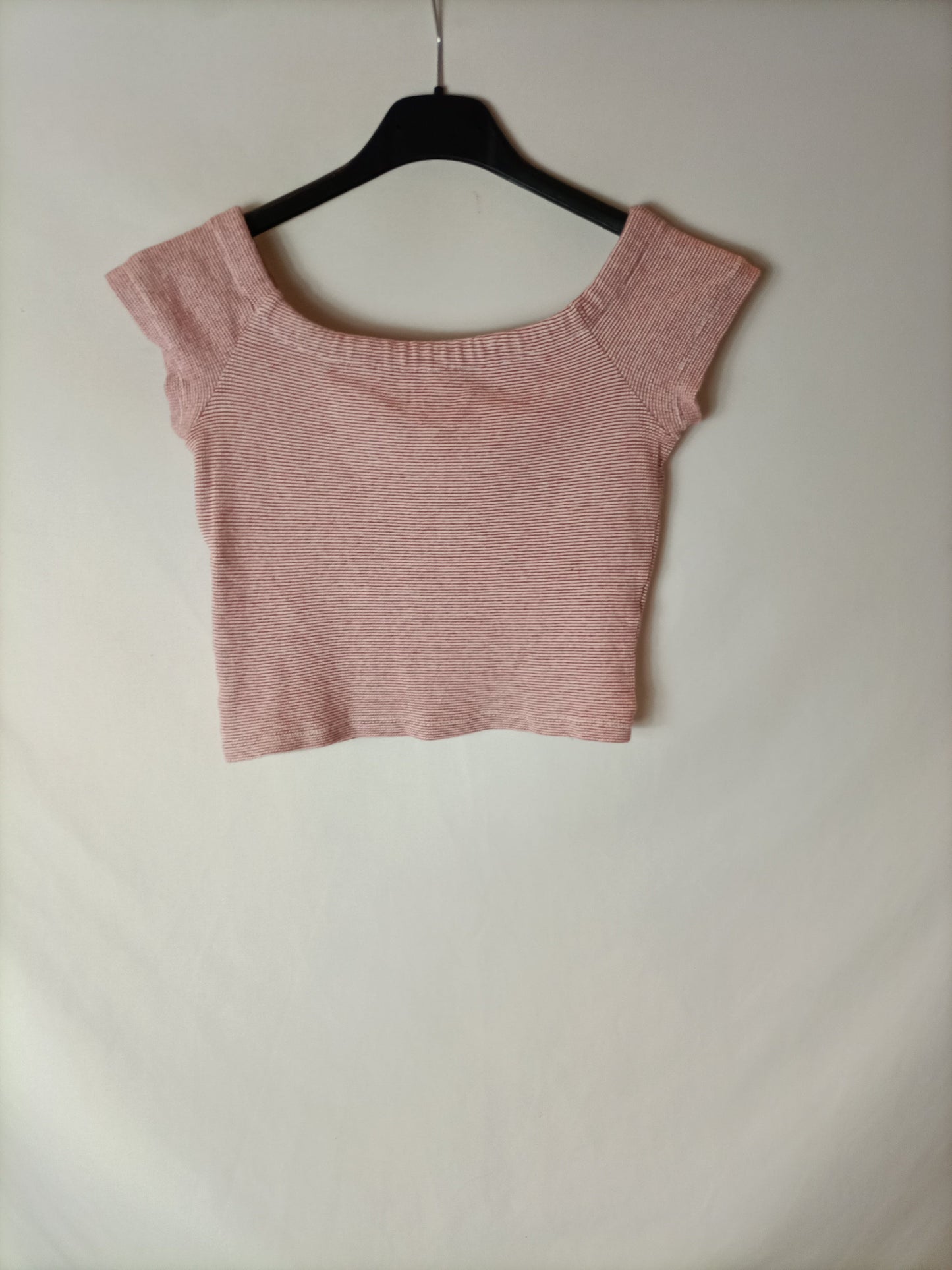 ZARA. Croptop espiga T.s