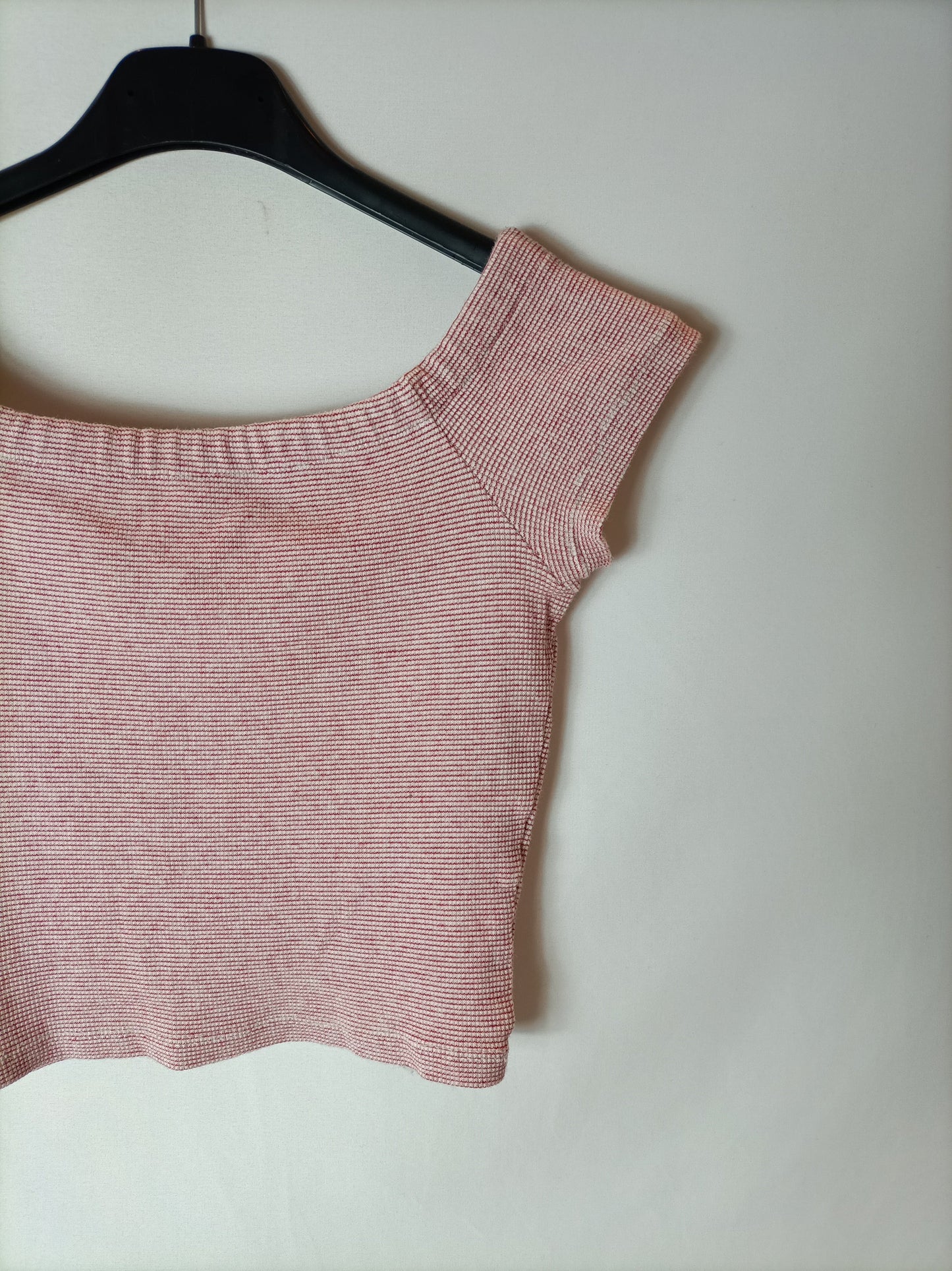 ZARA. Croptop espiga T.s