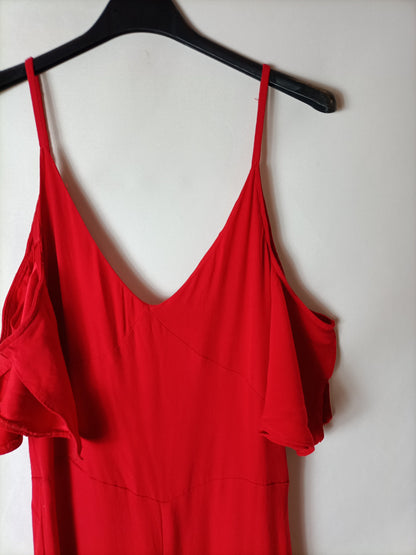 SFERA. Red fluid Ts jumpsuit