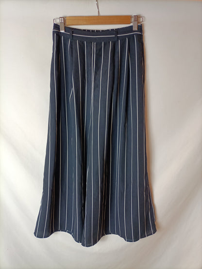 PUELLA. Pantalón culotte rayas T.s