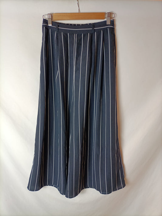 PUELLA. Pantalón culotte rayas T.s