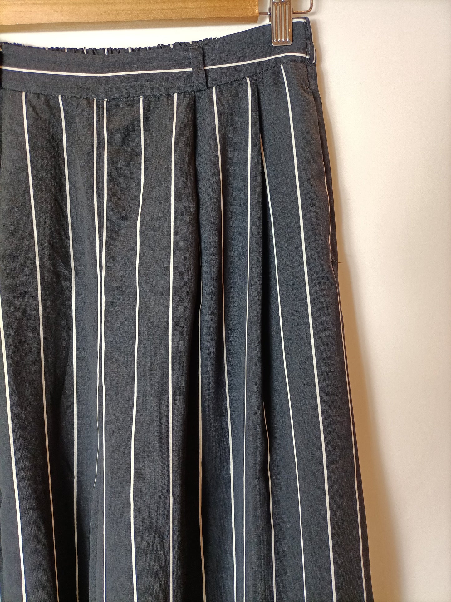 PUELLA. Pantalón culotte rayas T.s