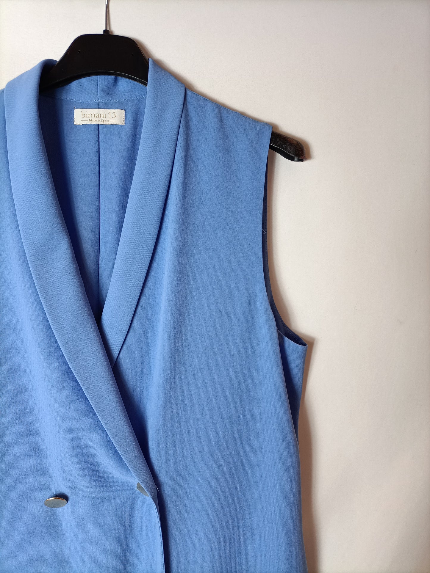 BIMANI. Blue wrap dress Tm