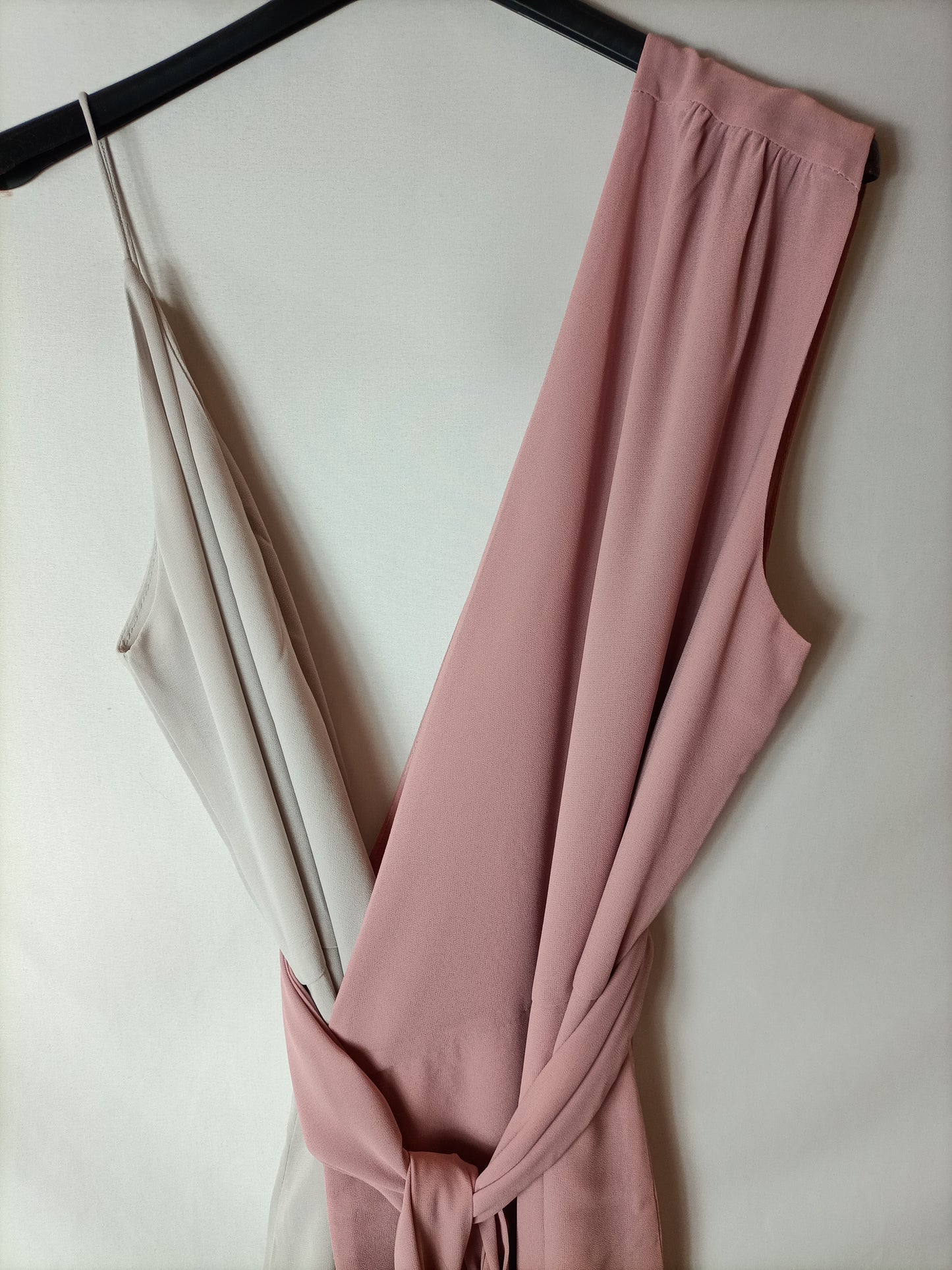 BIMANI. Vestido bicolor desmontable T.m