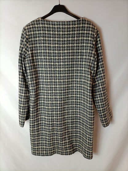 ESTE ES. Abrigo tweed cuadros T.m