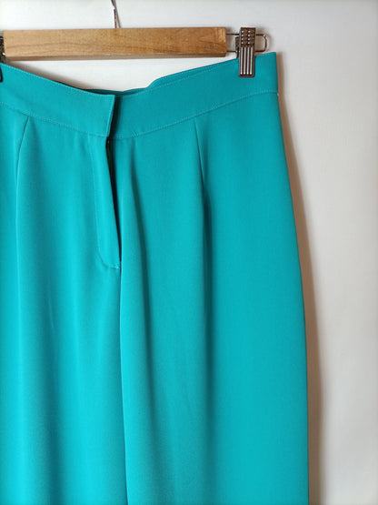 BIMANI.Flowy green trousers Tm