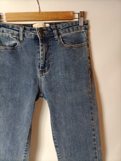 BIMANI. Pantalón pitillo denim T.38