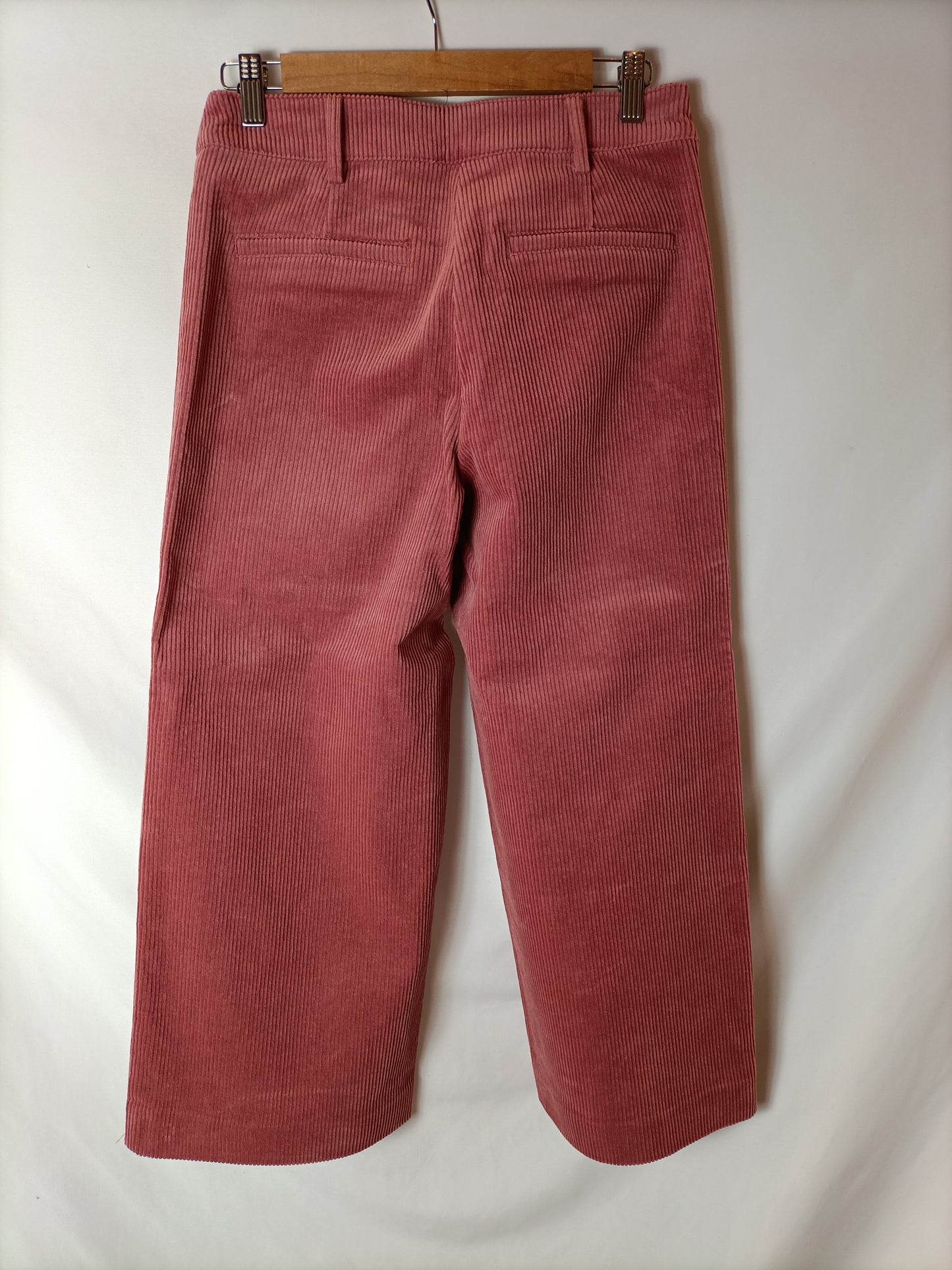 ZARA. Pantalón culotte pana T.s