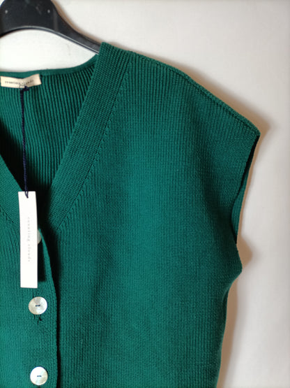 COUNTING CLOUDS. Rebeca son mangas verde botella. T M