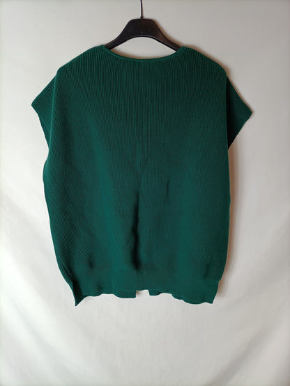 COUNTING CLOUDS. Rebeca son mangas verde botella. T M