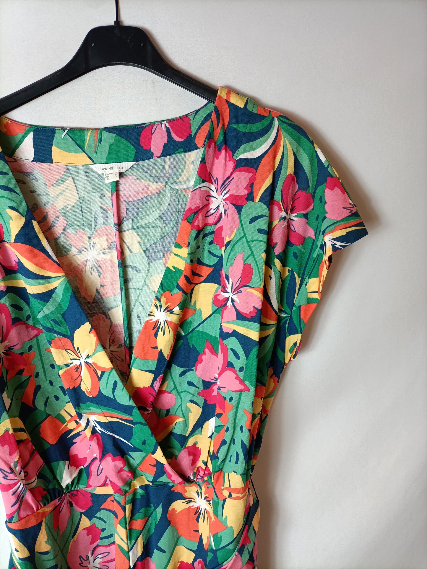 SPRINGFIELD. Mono estampado tropical. T L