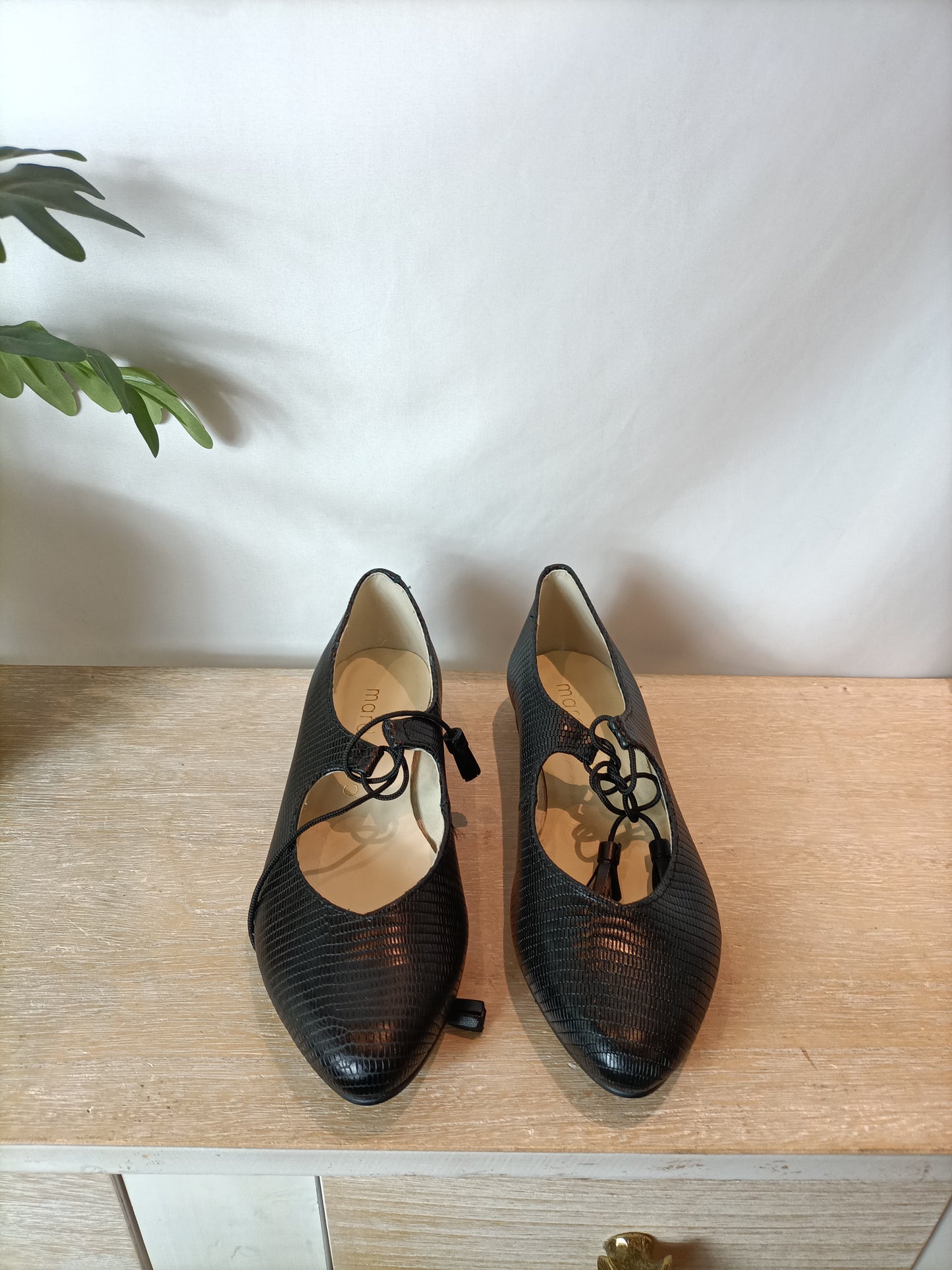 MARDECLEO. Black rope dancer size 38