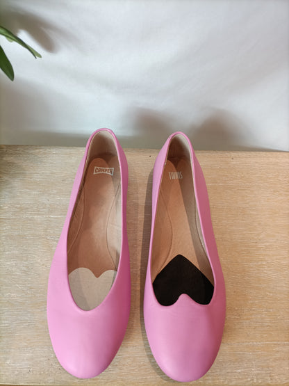 CAMPER. Bailarina rosa asimetricos T.38