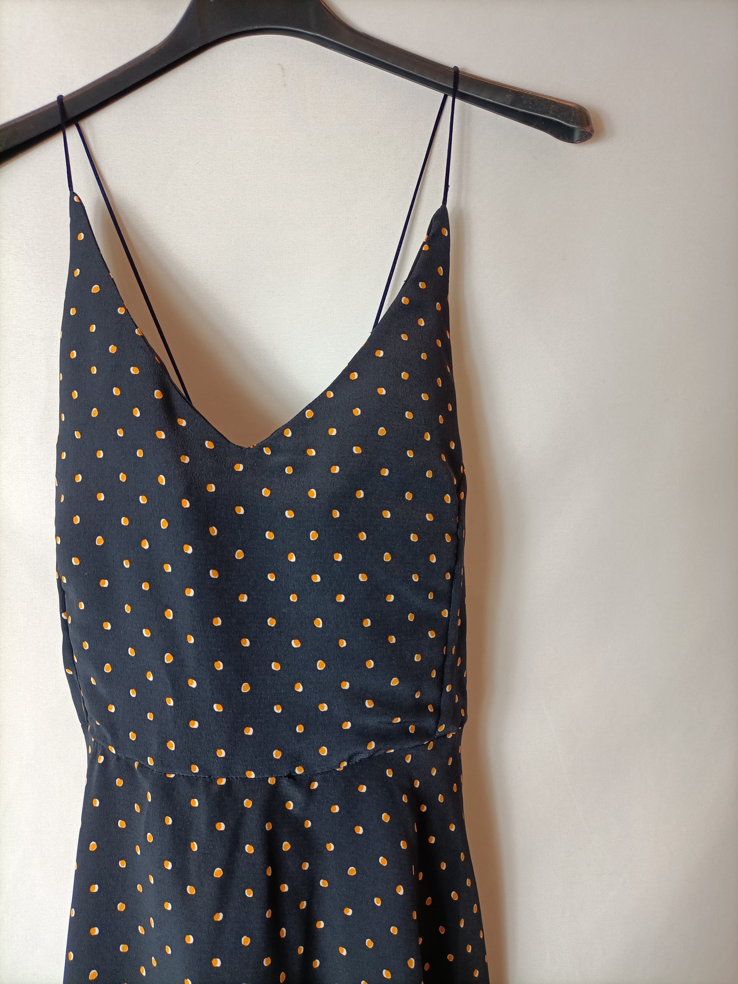 OTHERS. Blue polka dot dress. TM