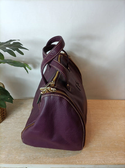 PURIFICACIÓN GARCÍA. Boldo morado piel