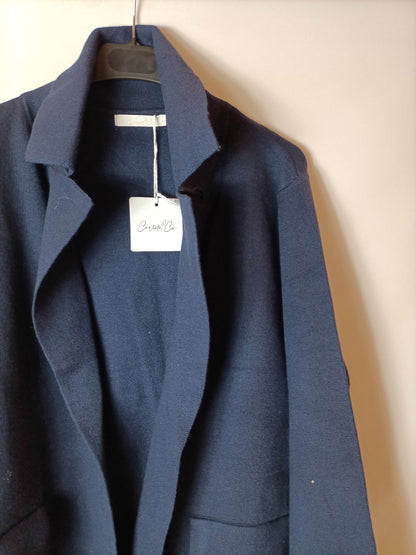 CARLOTA&CO. Cárdigan azul punto T.u(m/l)