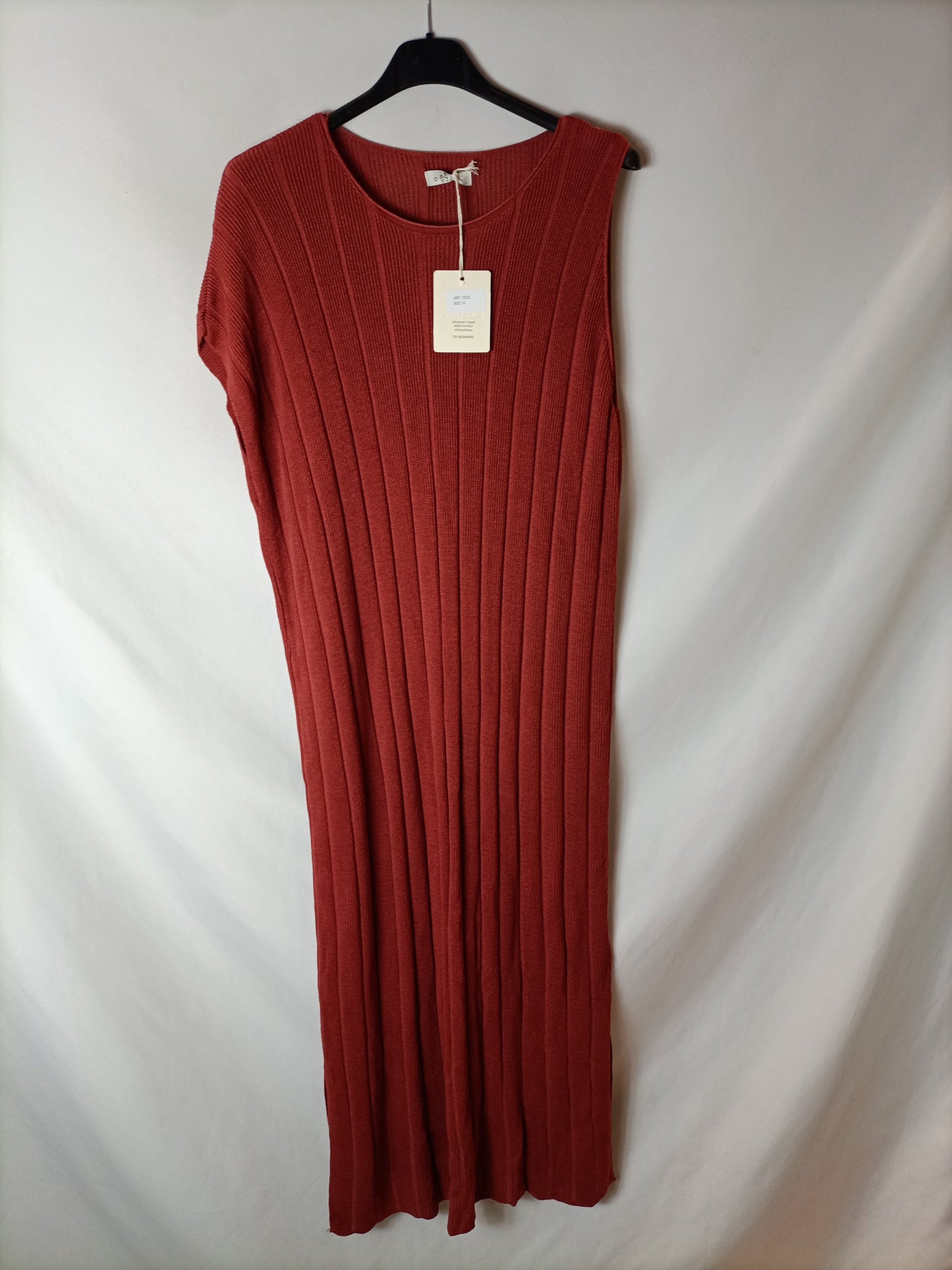 CELINA. Vestido midi canalé T.u(m)