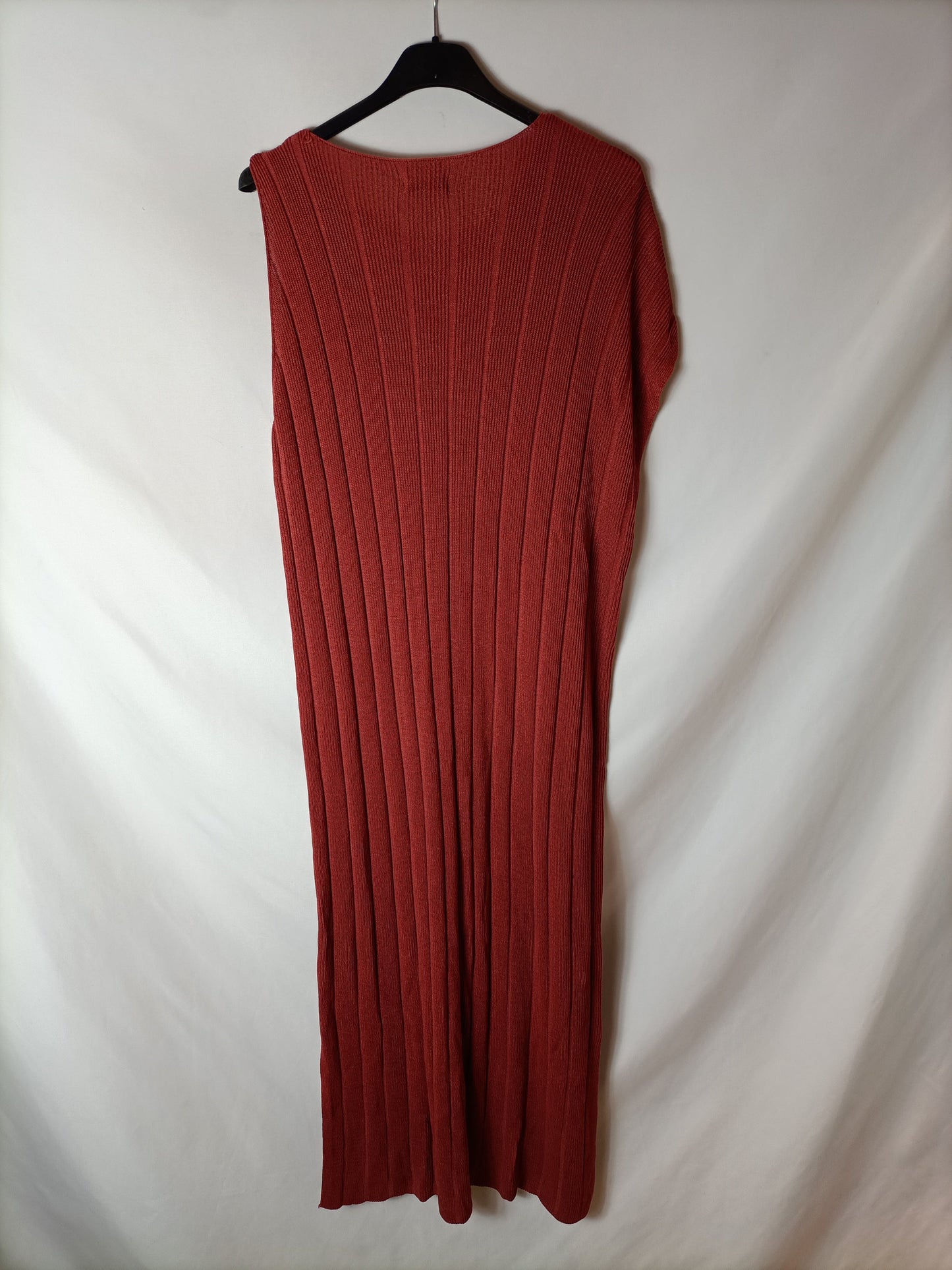 CELINA. Vestido midi canalé T.u(m)