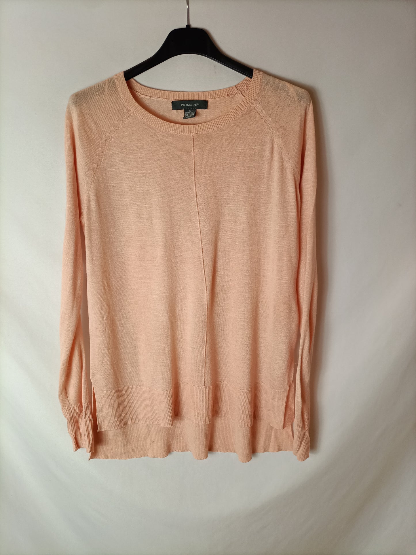 PRIMARK. Jersey finito rosa T.34/36