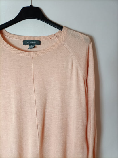 PRIMARK. Jersey finito rosa T.34/36