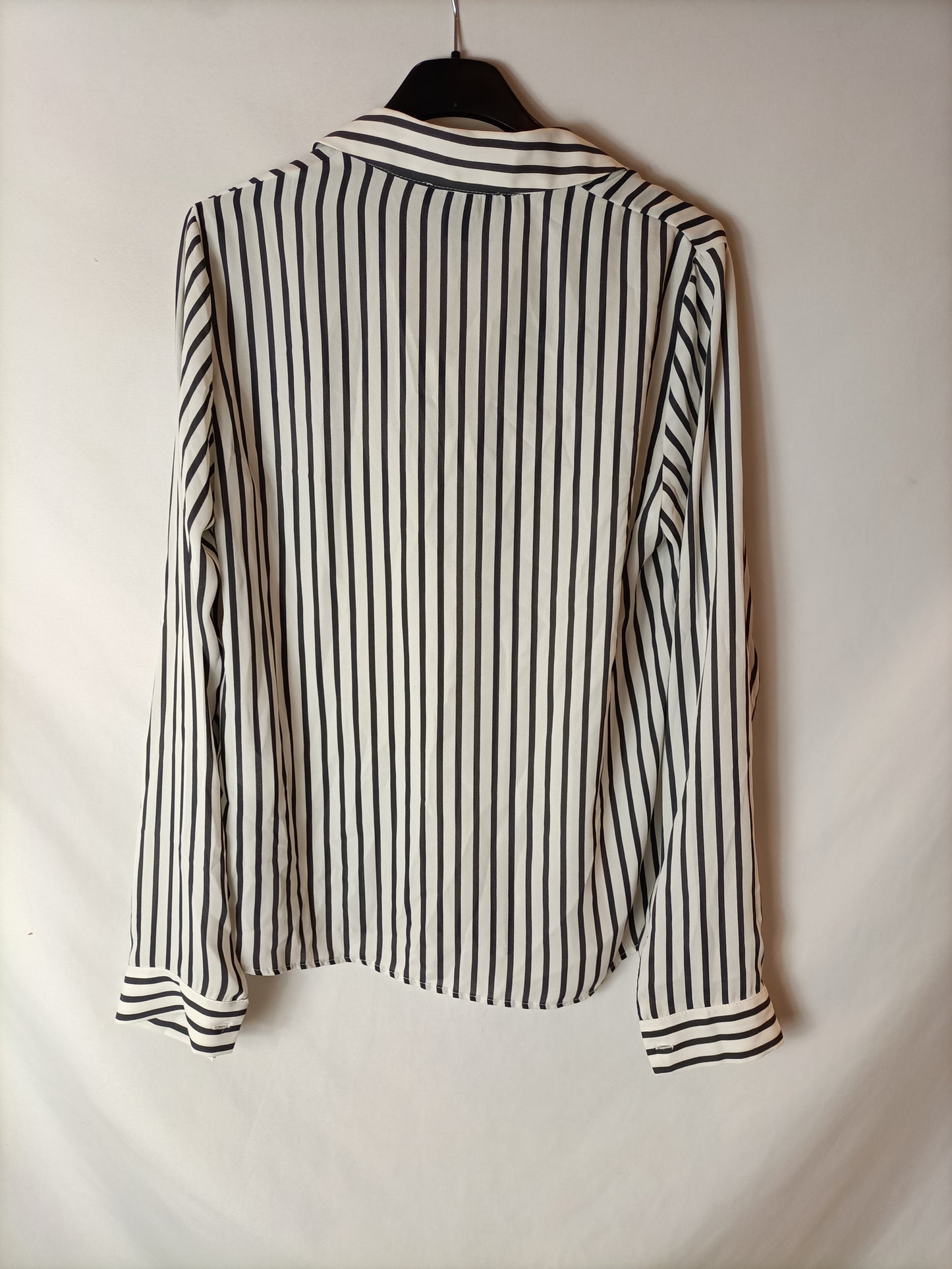 PRIMARK. White striped blouse size 36