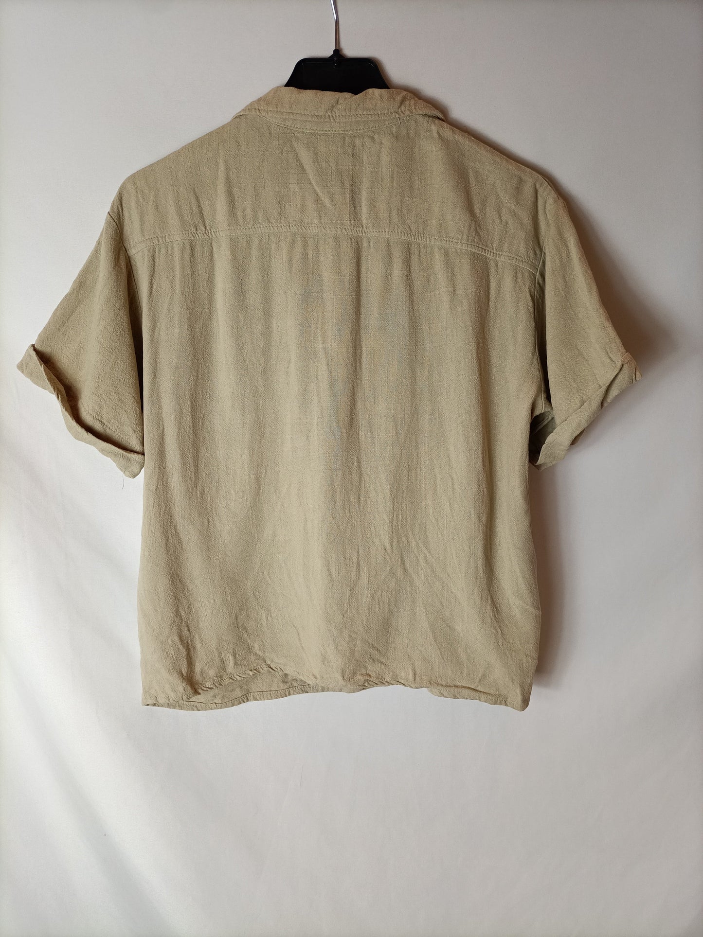 ASOS. Camisa beige sahariana T.36